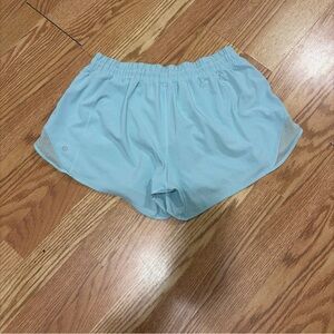 lululemon athletica Light Blue Women's Athletic Shorts